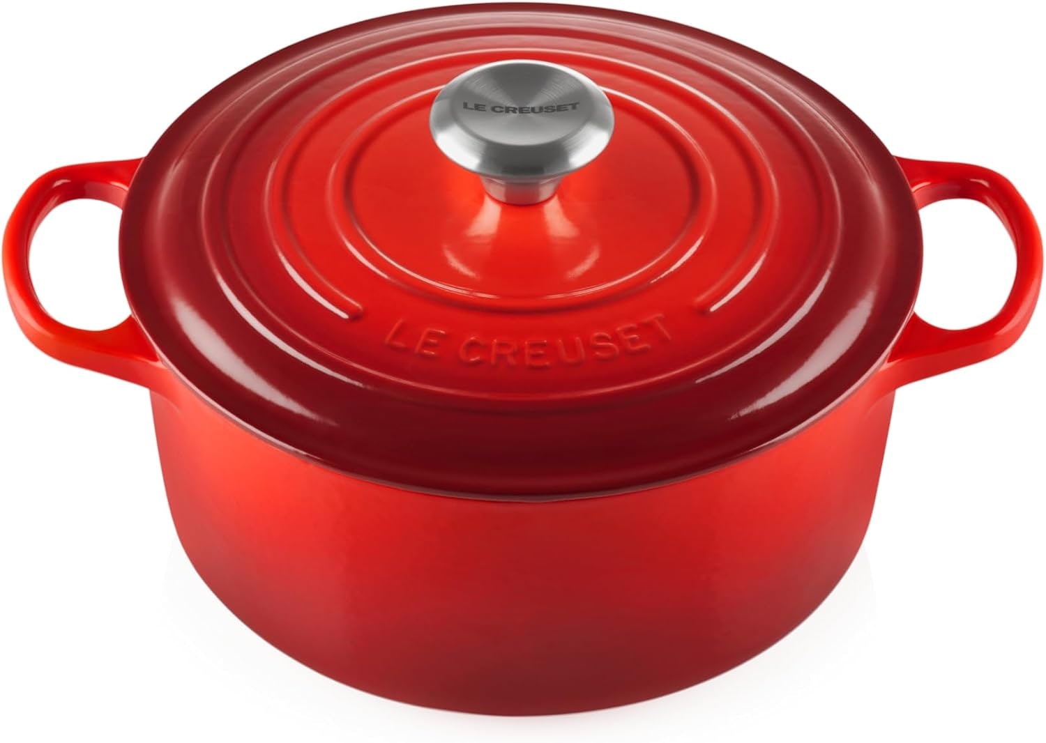 Le Creuset Signature Bräter Ø 24 cm Kirschrot