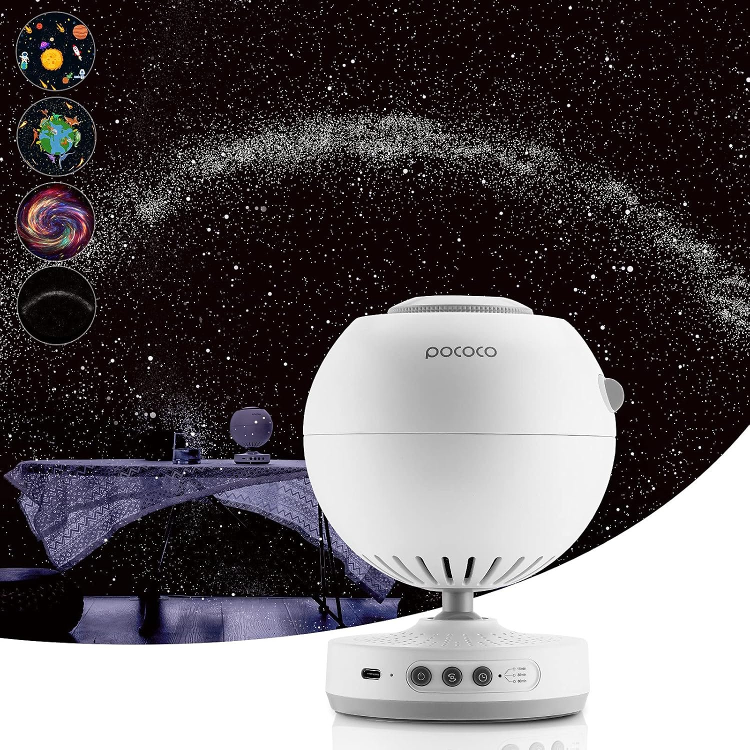 POCOCO Galaxy Lite — projektor gwiazd