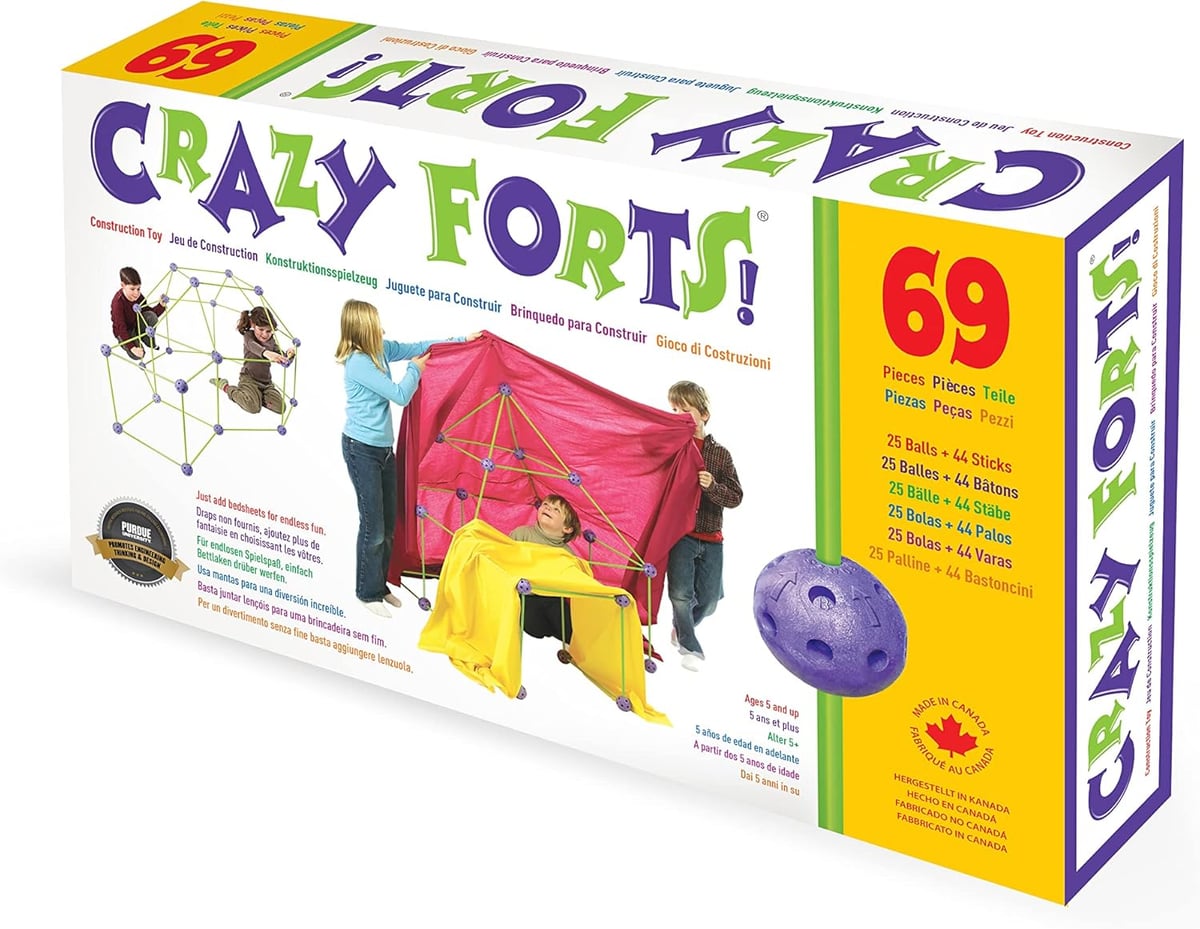 Crazy Forts 69-Piece Building Kit