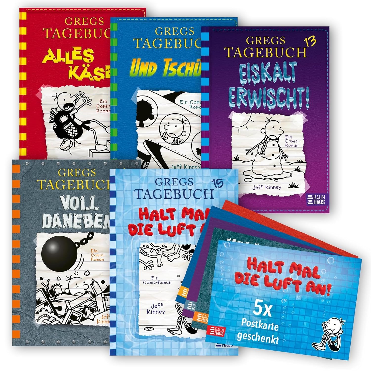 Gregs Tagebuch — Bücherset Band 11-15