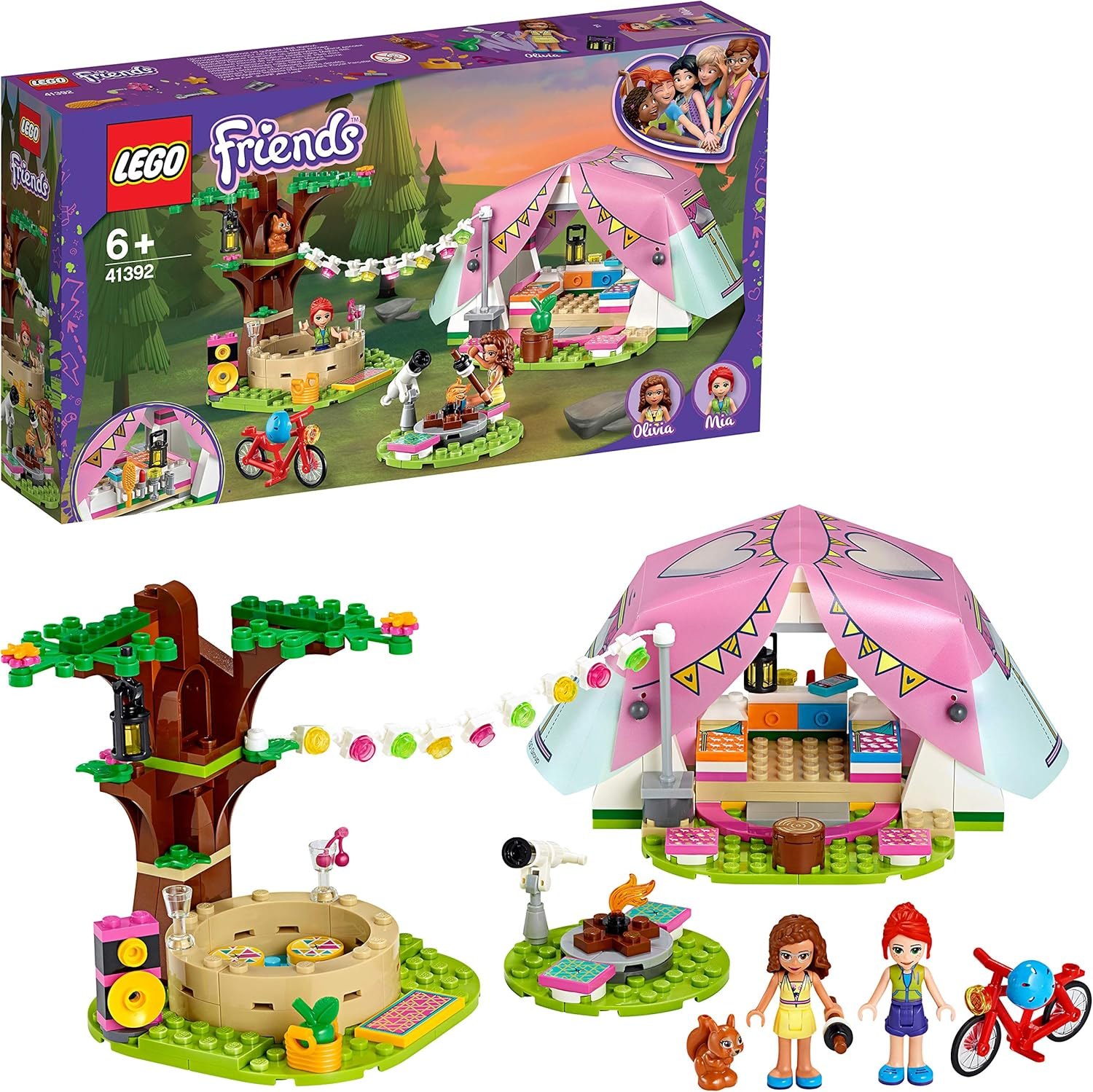 LEGO Friends 41392 Camping in Heartlake City