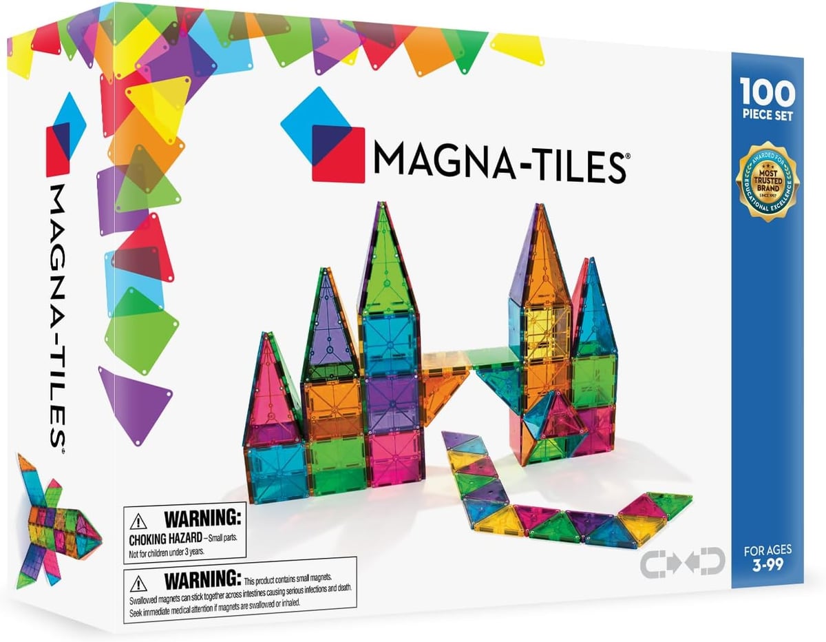 Magna-Tiles Classic 100-Piece Set