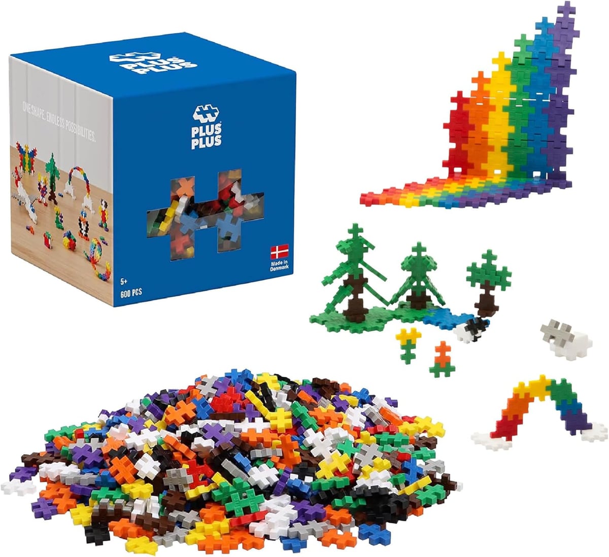Plus-Plus 600-Piece Open Play Set