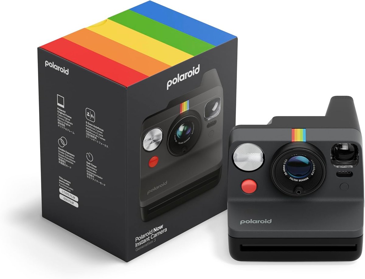 Polaroid Now Generation 3 Instant Camera