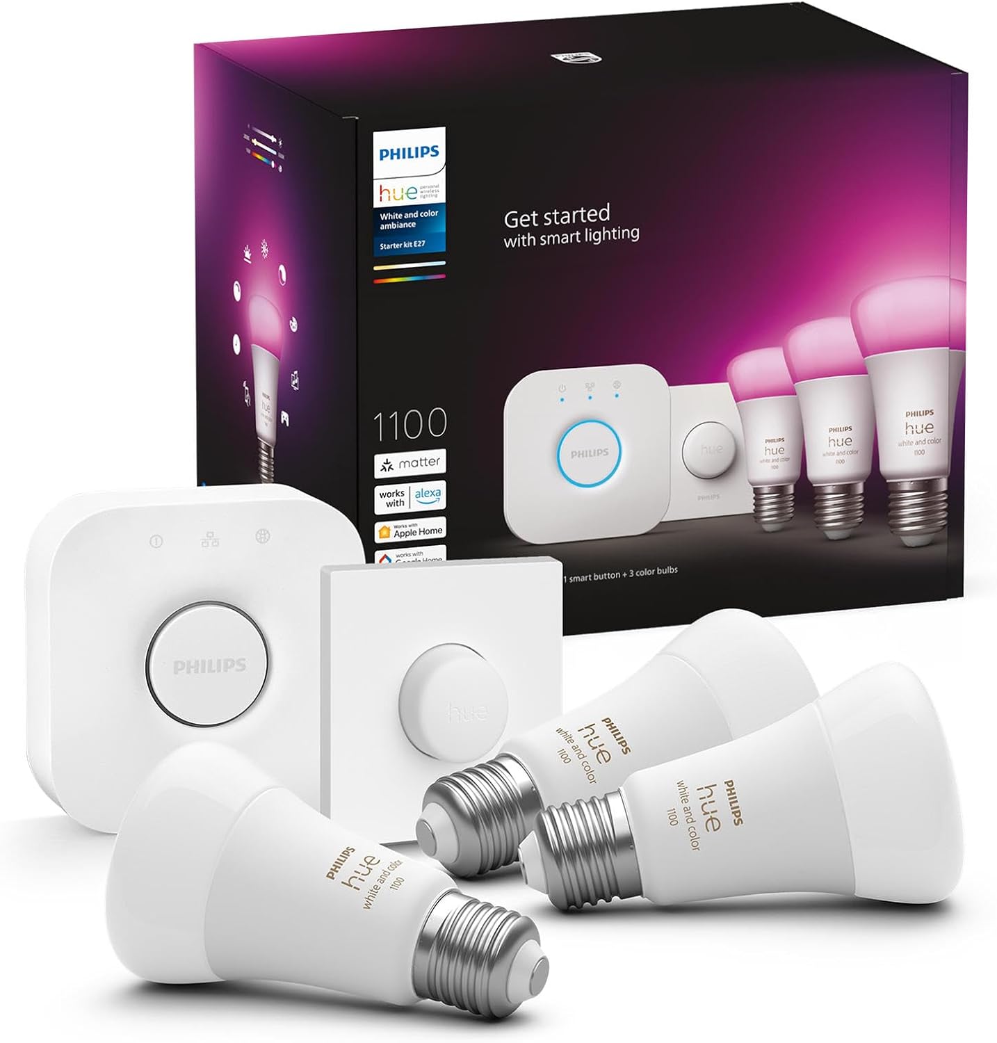 Philips Hue White & Color Ambiance Starter-Set