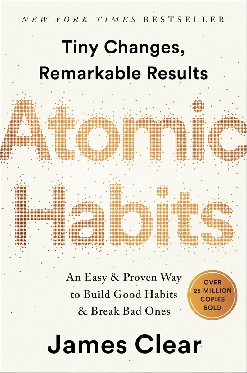 Atomic Habits by James Clear (paperback)