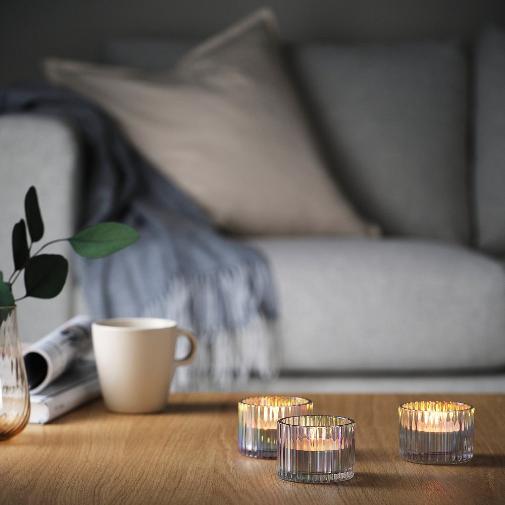 IKEA GLIMMA — 100 sztuk tealightów bezzapachowych