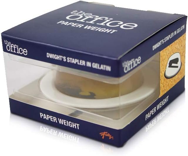 The Office Stapler in Gelatin Paperweight