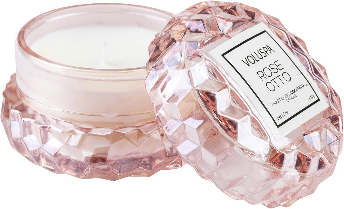 Voluspa Rose Otto Macaron Candle